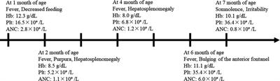 Case report: Cerebellar swelling and hydrocephalus in familial hemophagocytic lymphohistiocytosis